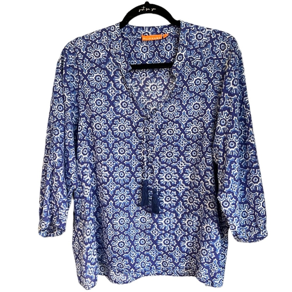 Oliphant Cotton Tunic Tassels